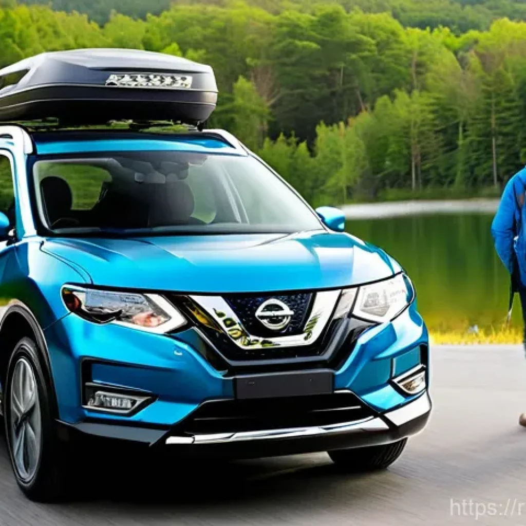 니산 로그와 닛산 캐시카이 비교 - **Prompt 1: "Nissan X-Trail/Rogue: Family Weekend Getaway"**
A bright, sunny outdoor scene featu...